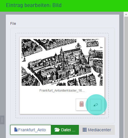Eintrag Bild Stift Korb
