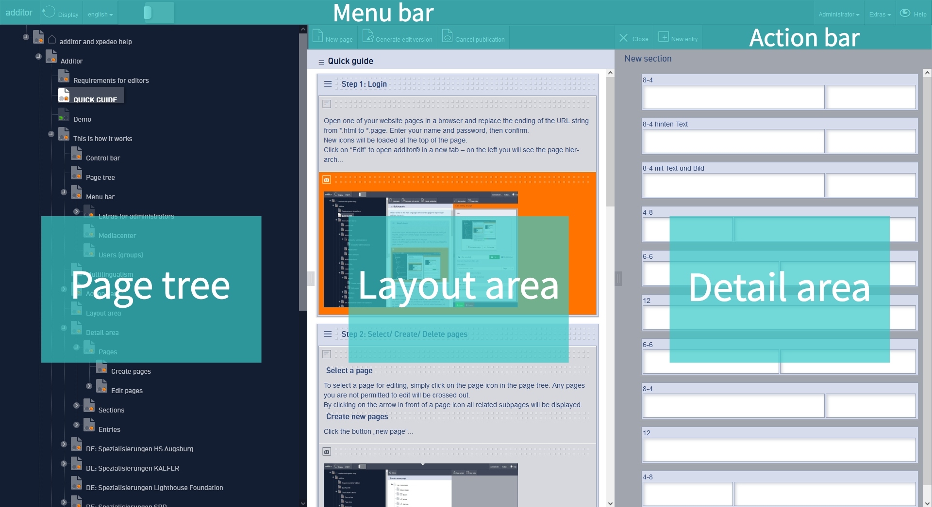Screenshot breakdown