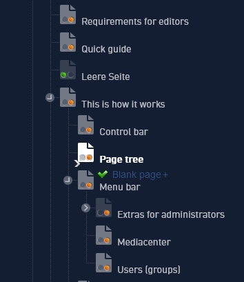 Seite einfügen Screenshot Marker
