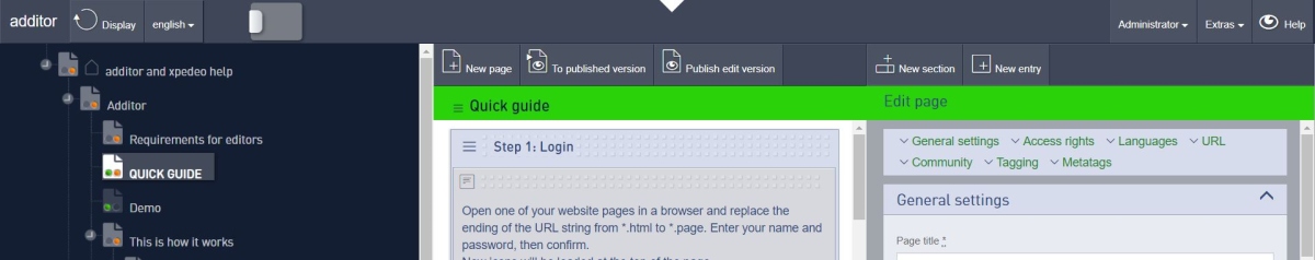 Layout working version