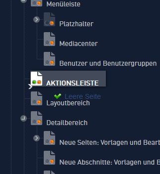 Seite einfügen Screenshot Marker