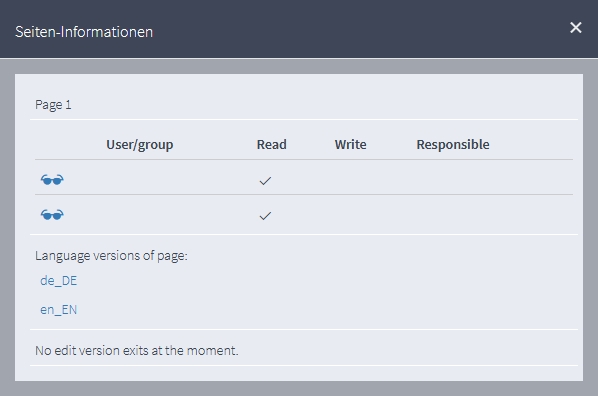 Seiteninformationen